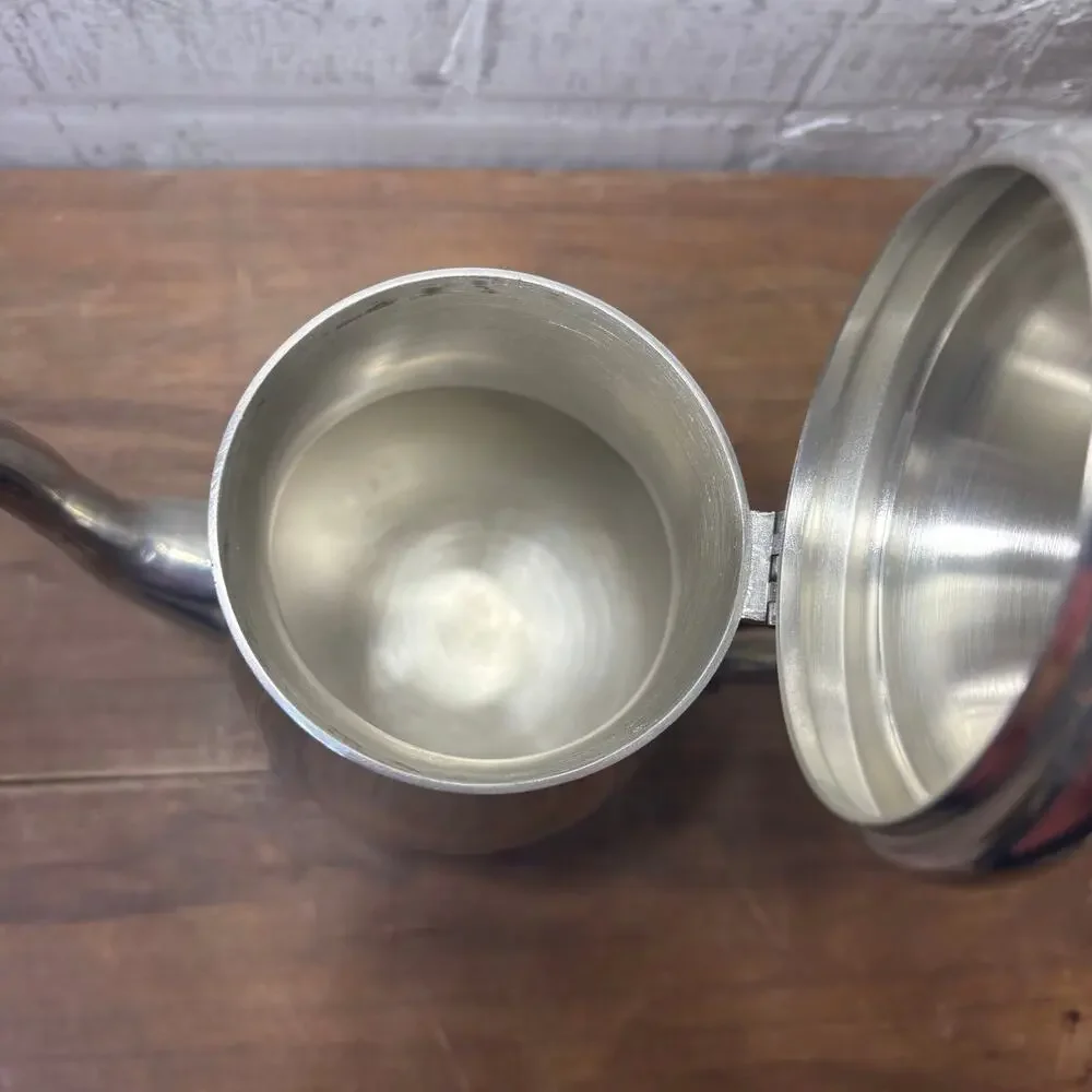 Vintage Silver Plated Footed Coffee or Tea Pot